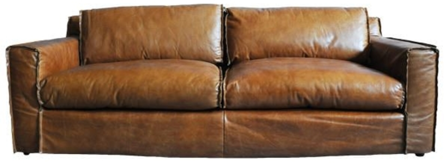 Clubsofa Redhill 2,5-Sitzer "Columbia-Brown" Bild 1