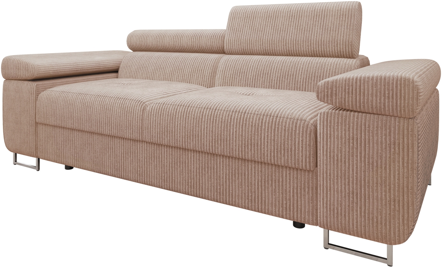 Sofa Torezio Cord II mit Einstellbare Kopfstützen (Poso 52) Bild 1