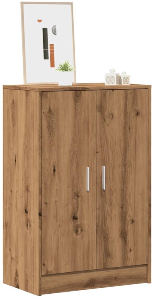 vidaXL Schuhschrank Artisan-Eiche 60x35x92 cm Holzwerkstoff 856699 Bild 1