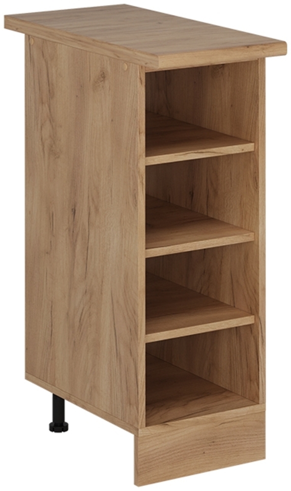 Küchenregal R-Line Goldkraft Eiche 30 cm , AP Eiche Vicco Bild 1