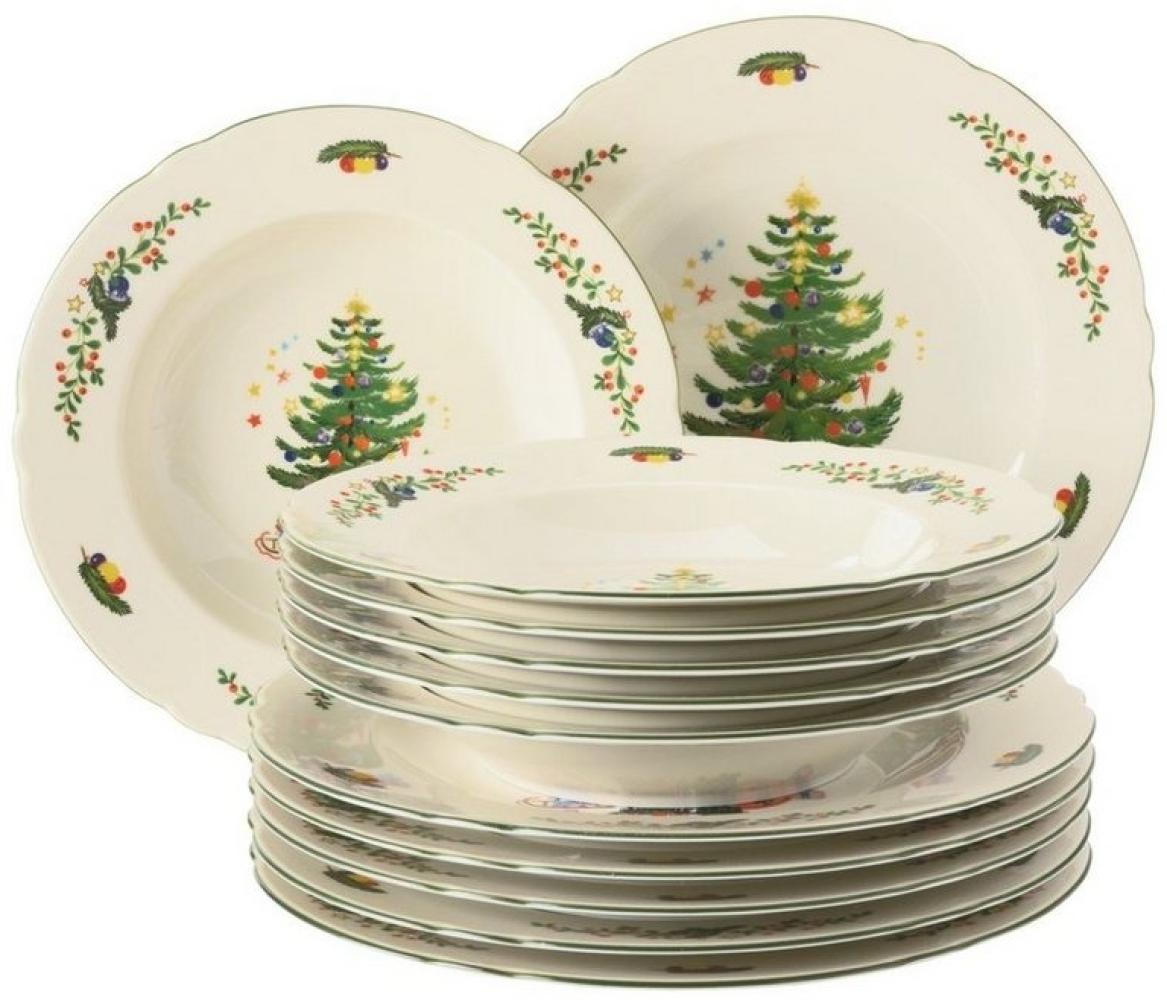 Seltmann Weiden Marieluise Tafelservice 12-teilig Weihnachten 001.716499 Bild 1