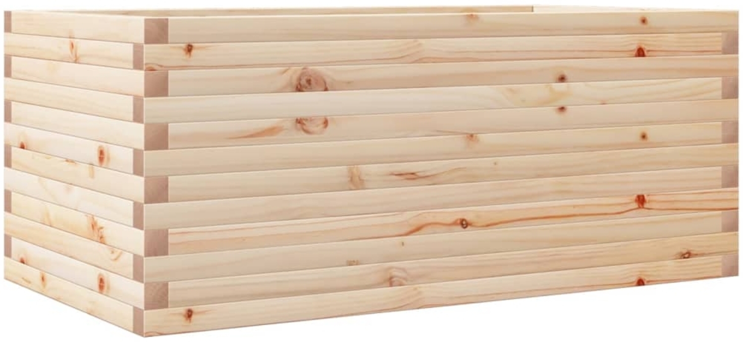 vidaXL Pflanzkübel 110x60x46 cm Massivholz Kiefer 3282459 Bild 1
