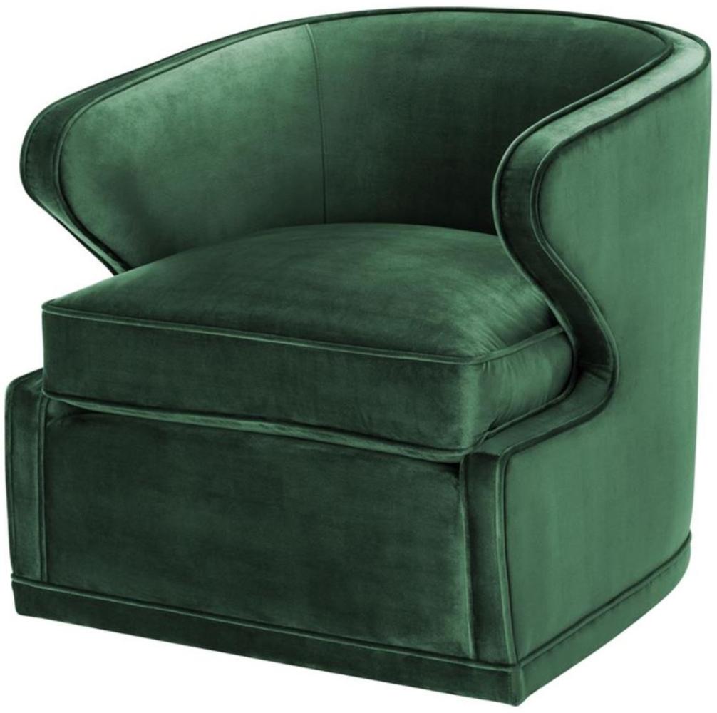 EICHHOLTZ Sessel Dorset Roche green velvet Bild 1