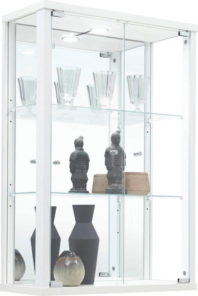 fif möbel Vitrine OPTIMA Hängevitrine/Glasvitrine 2x Glastür,perfekt für Sammler,Sammlervitrine Bild 1