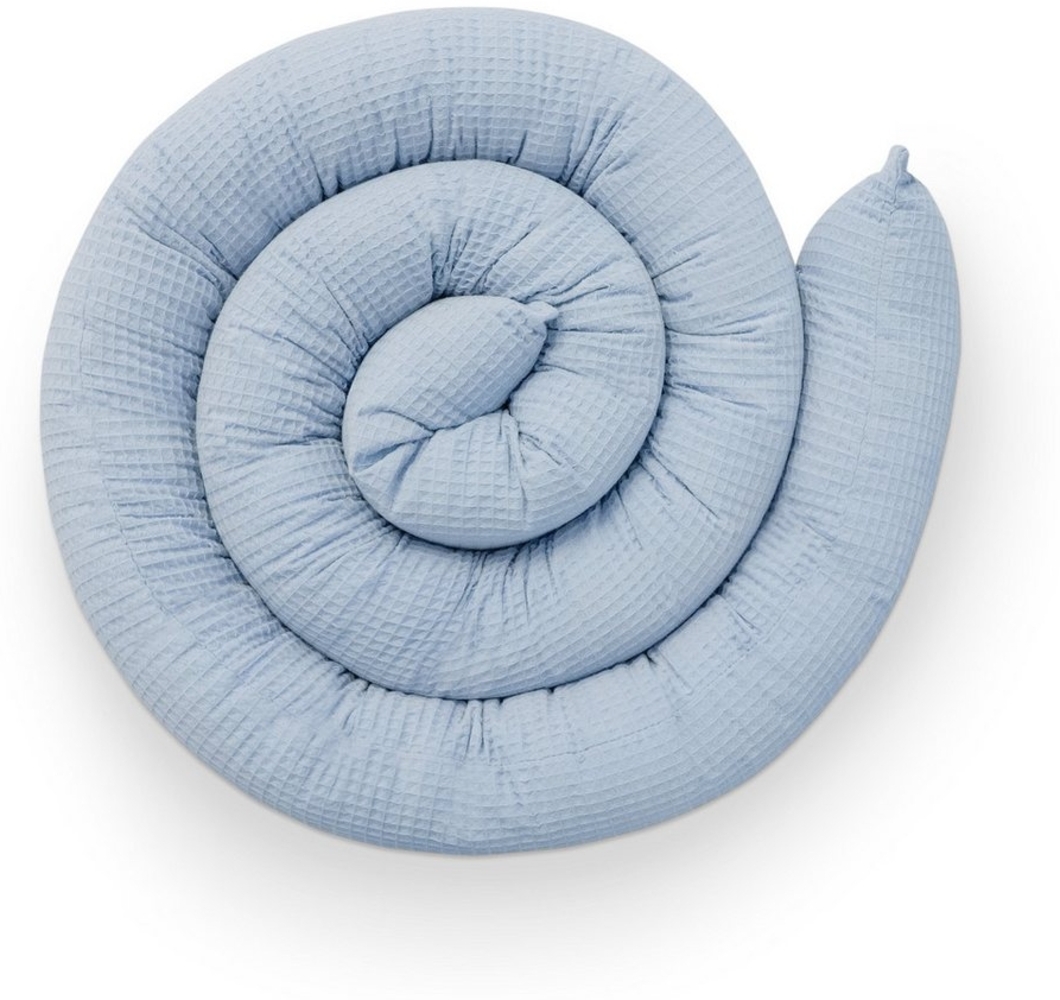 Ehrenkind Nestchenschlange Bettschlange aus 100% Bio-Baumwolle, Schutz und Geborgenheit, (Kuschelschlange, Bettumrandung Babybett), Bettschlange Baby Bild 1