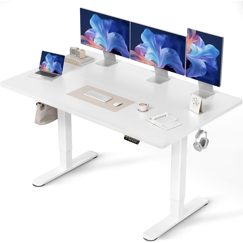 Höhenverstellbarer Schreibtisch Elektrisch 160x80 cm Bild 1