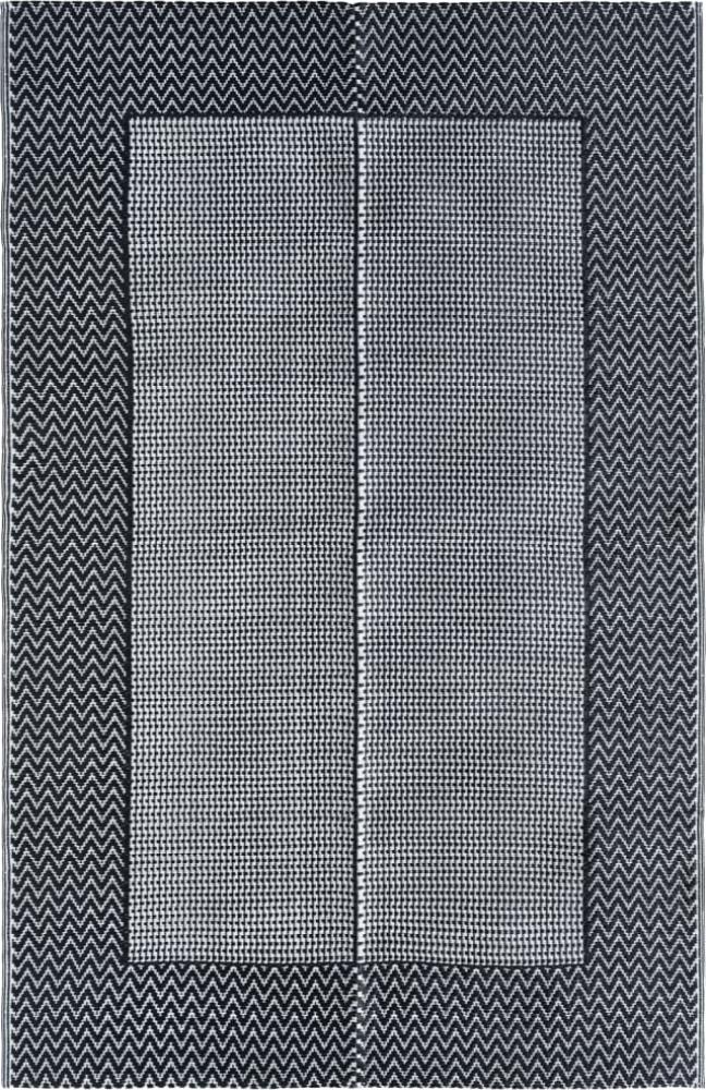 vidaXL Outdoor-Teppich Grau 160x230 cm PP 310414 Bild 1