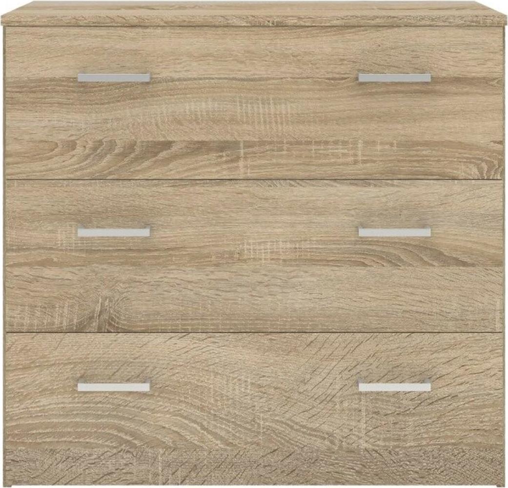 Spell Kommode 3 Schubladen Eiche Sideboard Highboard Schrank Flur Diele Bild 1