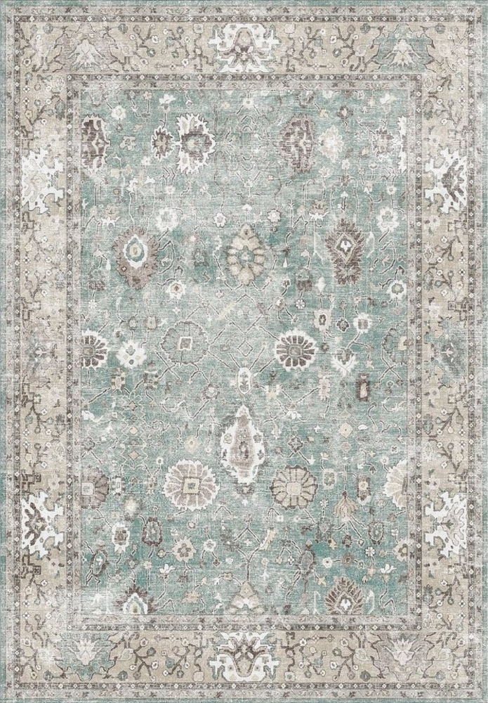 Bamyum Teppich Zuleo Teppich mit Chenille-Druck, Waschbarer, Antibakteriell Teppich, Einzelstück Bild 1