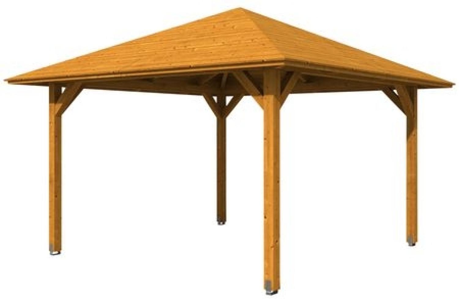 SKANHOLZ Pavillon, Zeltdach, viereckig, BxT: 439x439 cm Gartenpavillon Bild 1