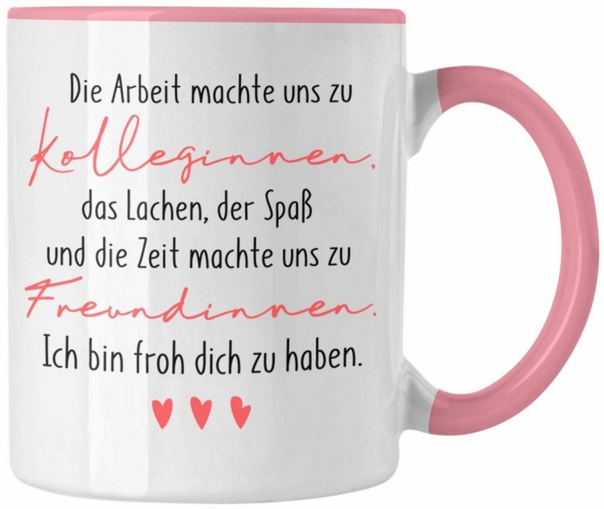 Trendation Tasse Trendation - Arbeitskollegin Tasse Geschenk Beste Kollegin Geschenkide Bild 1