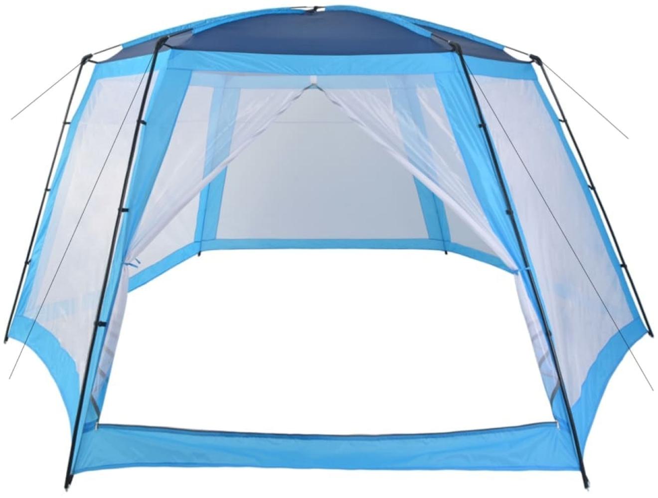 vidaXL Pool-Zelt, blau, 660 x 580 x 250 cm Bild 1