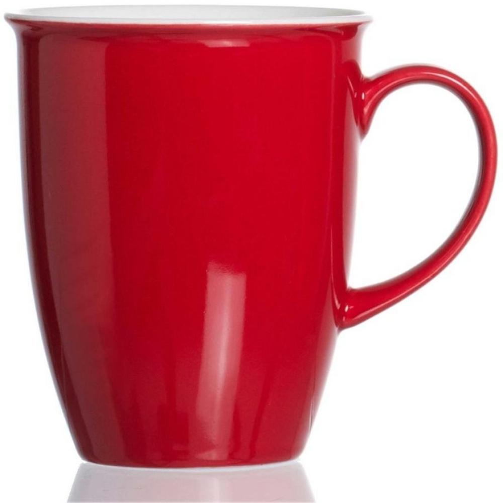 Ritzenhoff & Breker Doppio Kaffeebecher, Kaffee Becher, Tasse, Geschirr, Porzellan, Rot, 320 ml, 515534 Bild 1