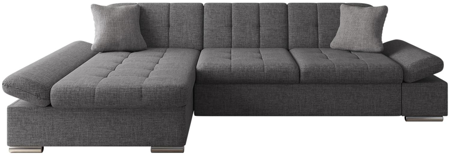 Mirjan24, Ecksofa Montana Sale, Seite: Links, grau Bild 1