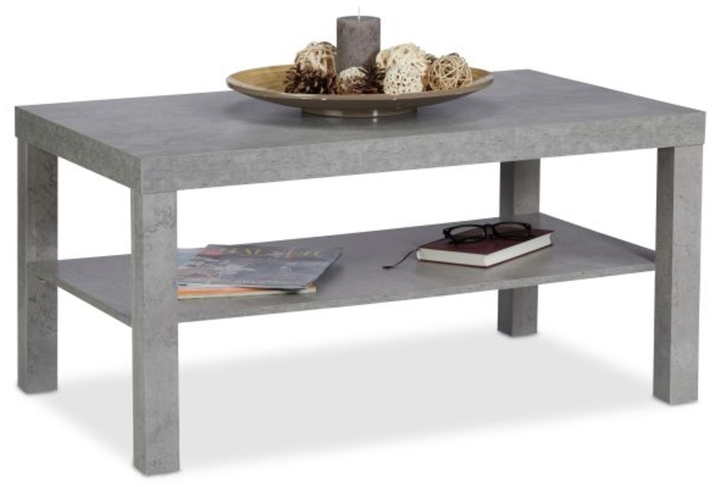 Couchtisch in Betonoptik Bild 1