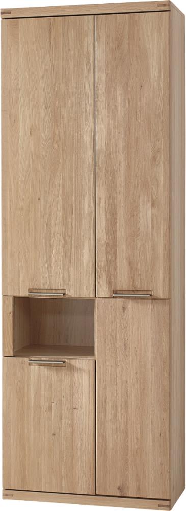 Garderobenschrank Eiche teilmassiv 70 cm Nr. 01 Bianco Bild 1