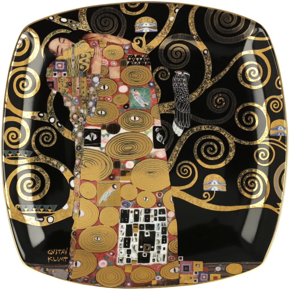 Goebel Artis Orbis Gustav Klimt Die Erfüllung - Dessertteller 66884891 Bild 1