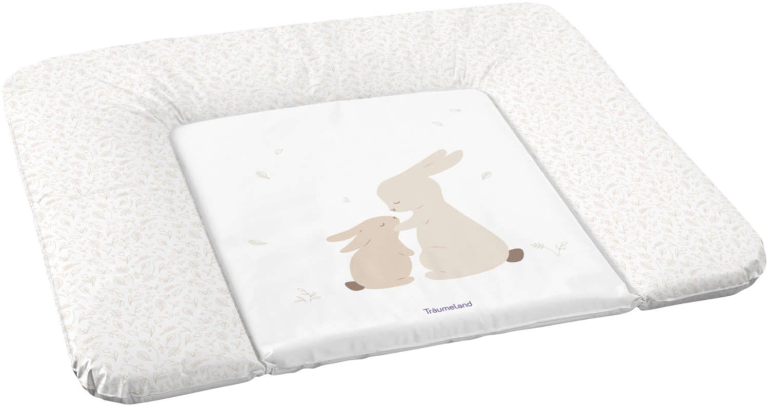 Wickelauflage Hophop Bunny beige 75 x 85 cm Bild 1