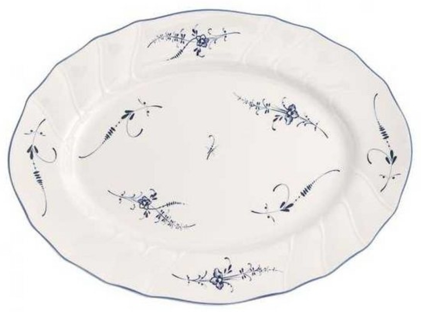 Villeroy und Boch Platte oval Vieux Luxembourg | 36 cm Bild 1
