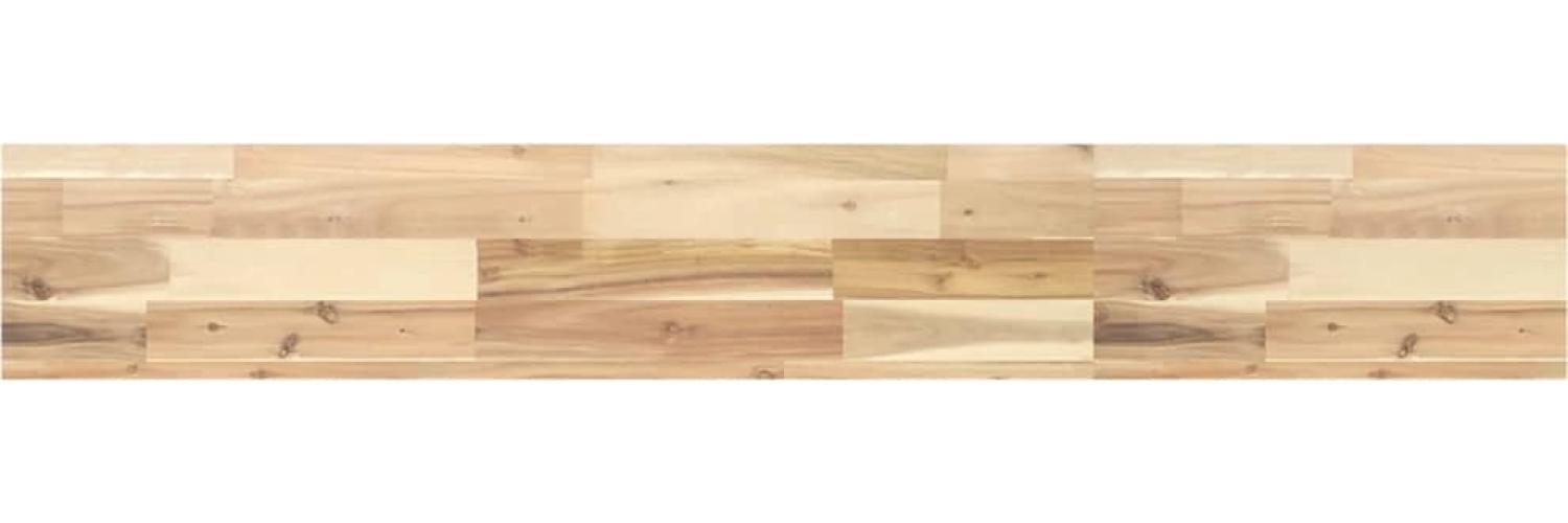 vidaXL Schweberegal 120x20x4 cm Massivholz Akazie Unbehandelt 3279431 Bild 1