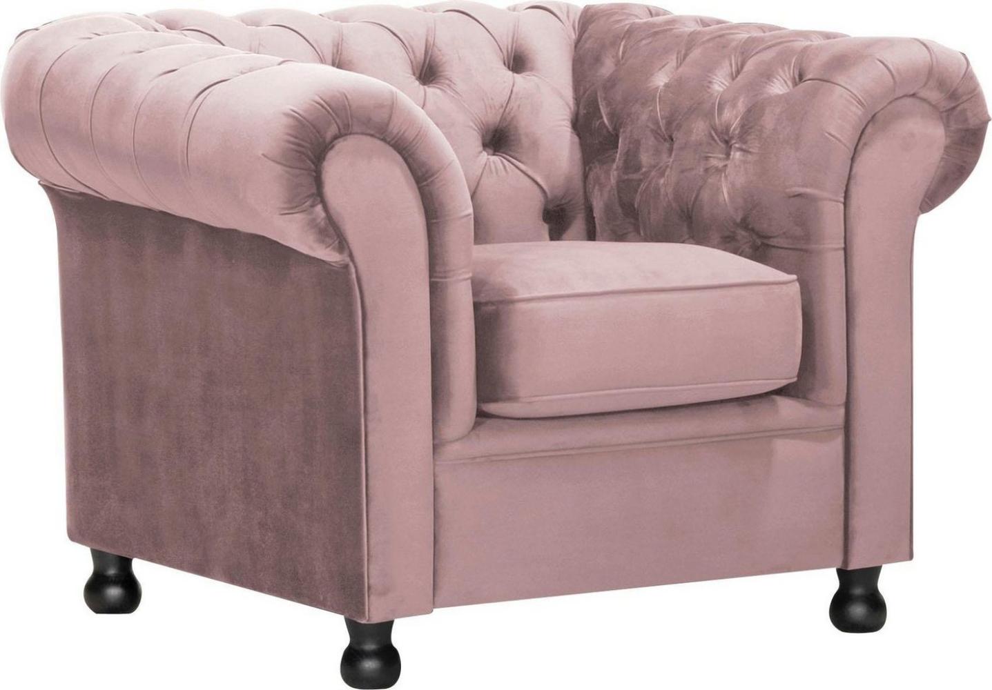 Home affaire Sessel Chesterfield Home, mit edler Knopfheftung und typischen Armlehnen Bild 1