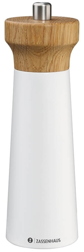Pfeffermühle WESTERLAND 18 cm weiß/Eiche Bild 1