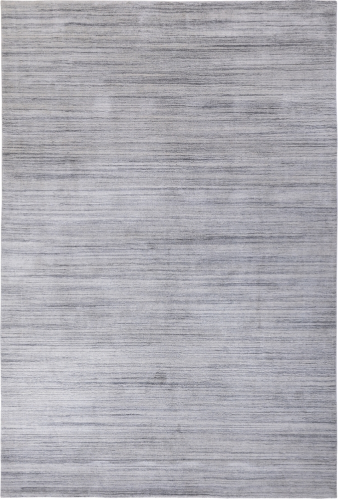 Morgenland Gabbeh Teppich - Loribaft Softy - NaturEleganz - rechteckig - 300 x 250 - Silber Bild 1