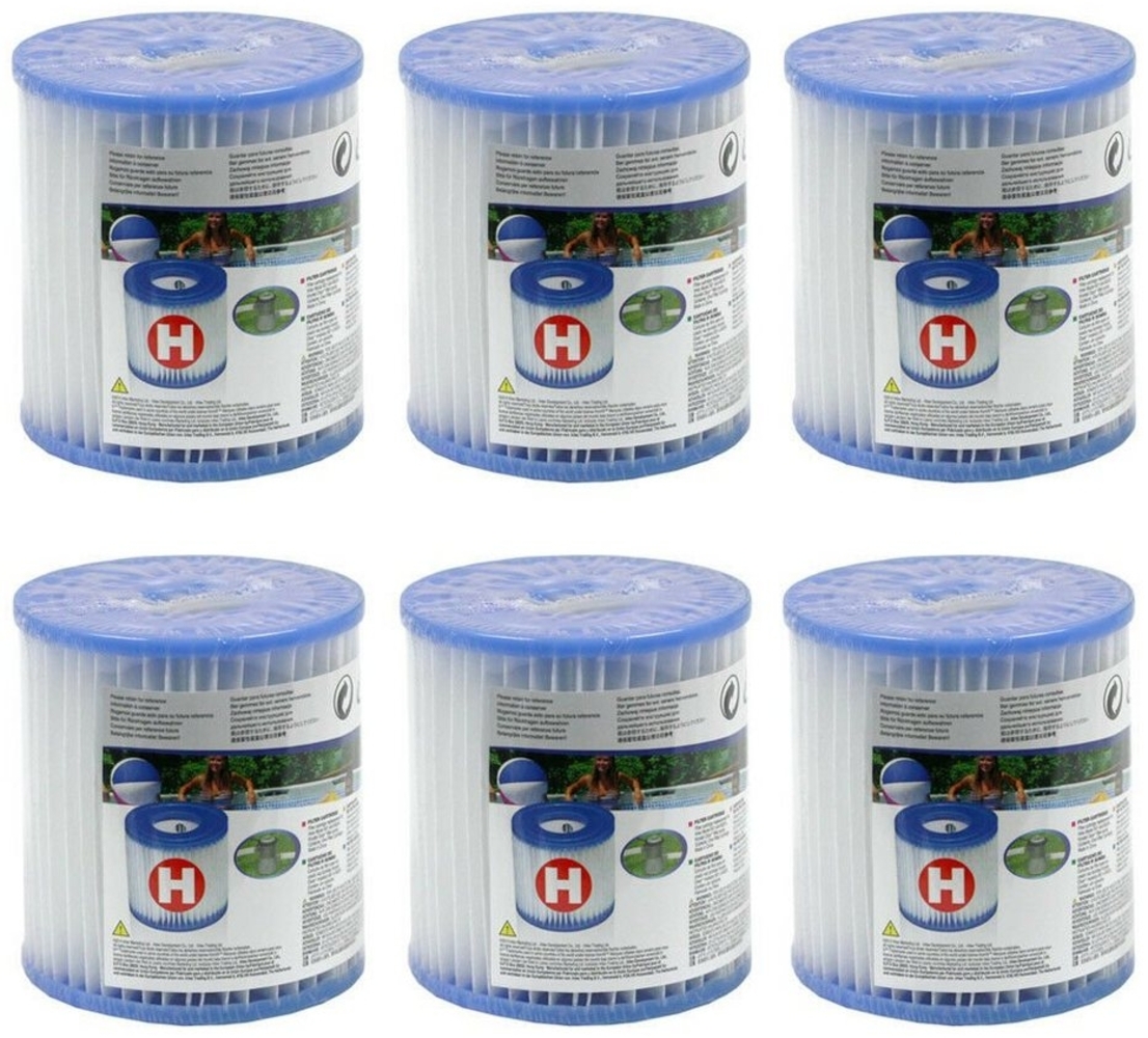 INTEX 6 x FILTER H für Filterpumpen Bild 1