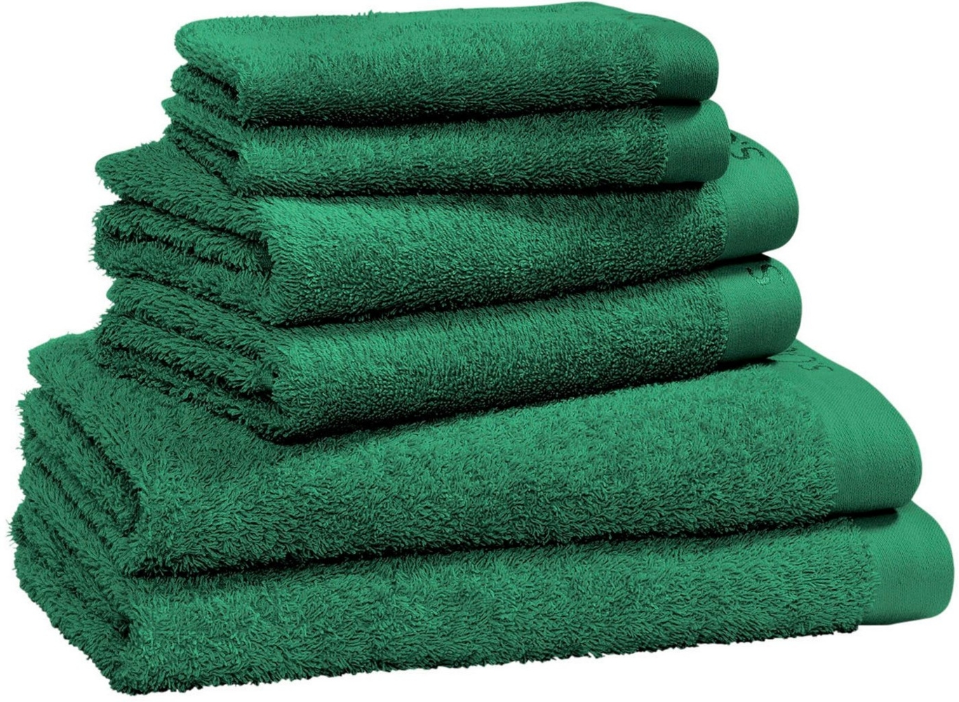 s.Oliver Handtuch Set s. Oliver, besonders weich und saugfähig, Walkfrottier (Set, 6-St), 2 Gästetücher 30x50, 2 Handtücher 50x100, 2 Duschtücher 70x140 Bild 1
