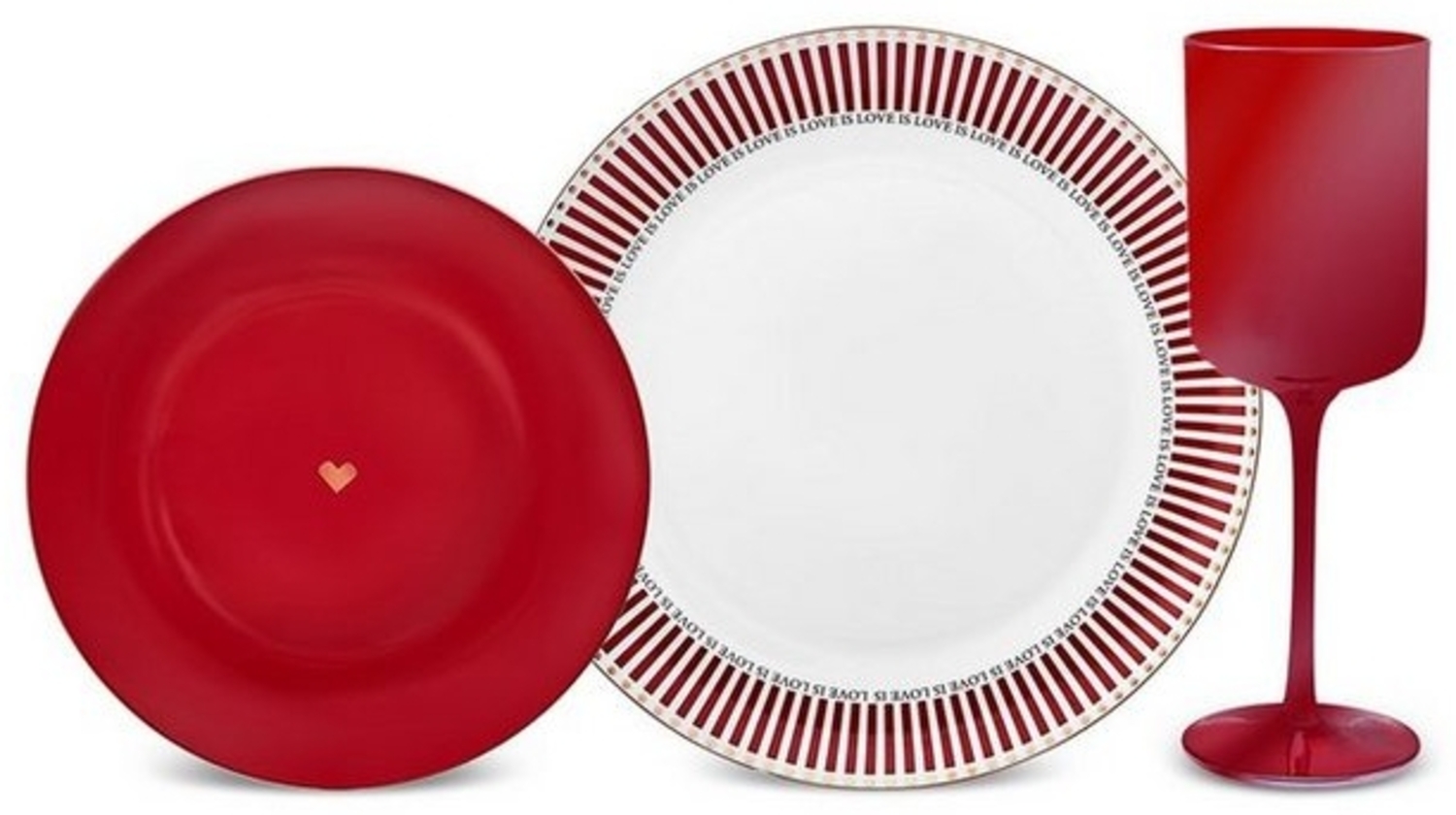 Karaca Geschirr-Set AMOUR 6-teiliges New Generation Bone Dinner Set für 2 Personen Bild 1