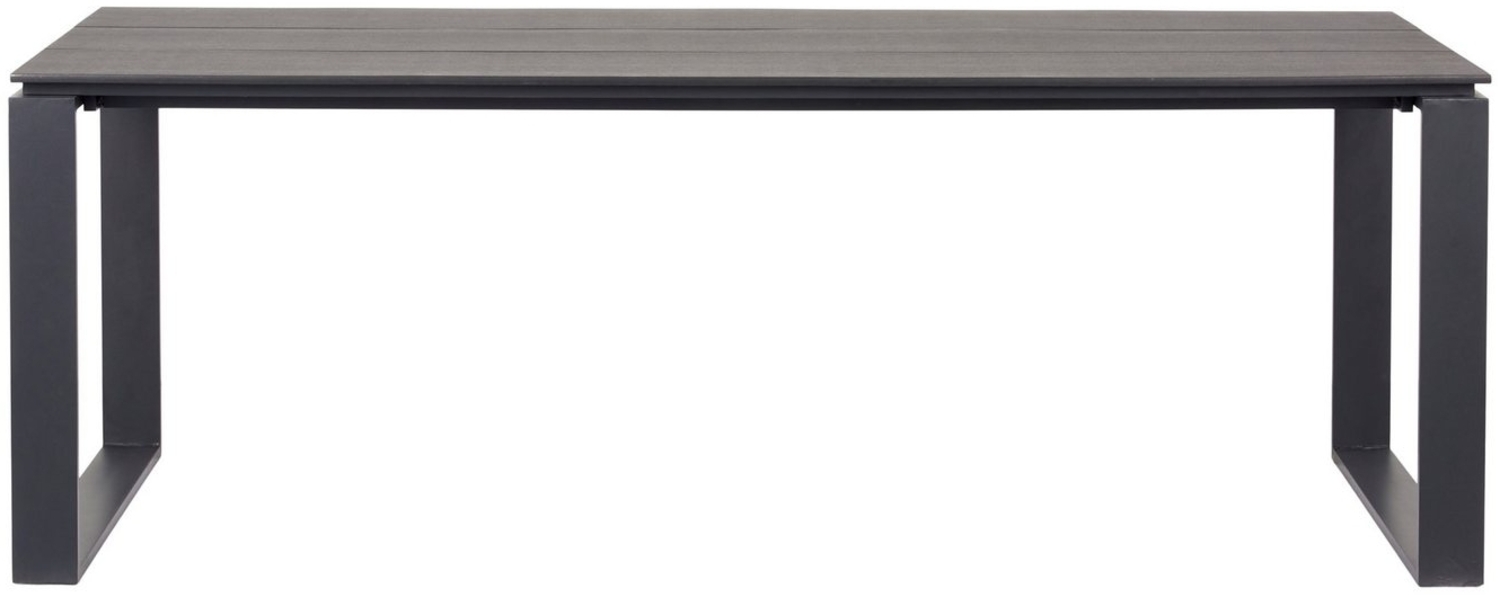 ebuy24 Gartentisch Martinus Gartentisch 210 x 100 cm schwarz. Bild 1