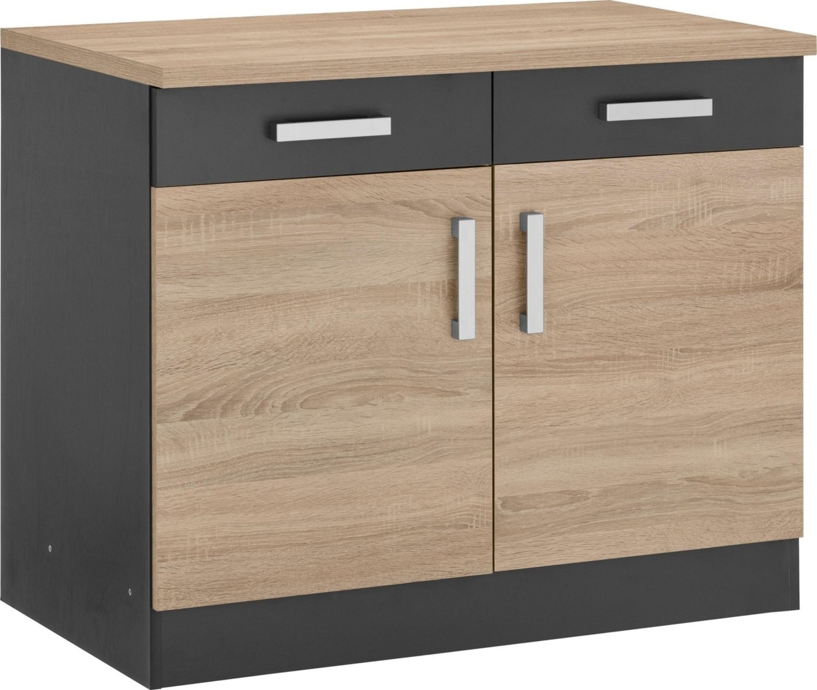 KOCHSTATION Unterschrank KS-Gera Breite 100 cm Bild 1