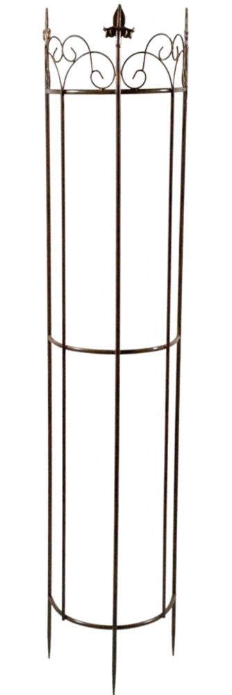 Halbrundes Rankgitter Clematis klein ca. 137 cm - Gartendekoration Bild 1