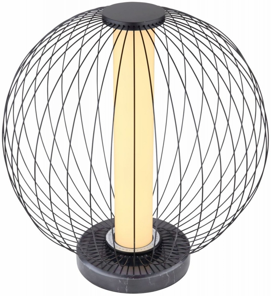 Tischleuchte LED Wohnzimmer mit Schalter Tischlampe Schlafzimmer 15608T Bild 1