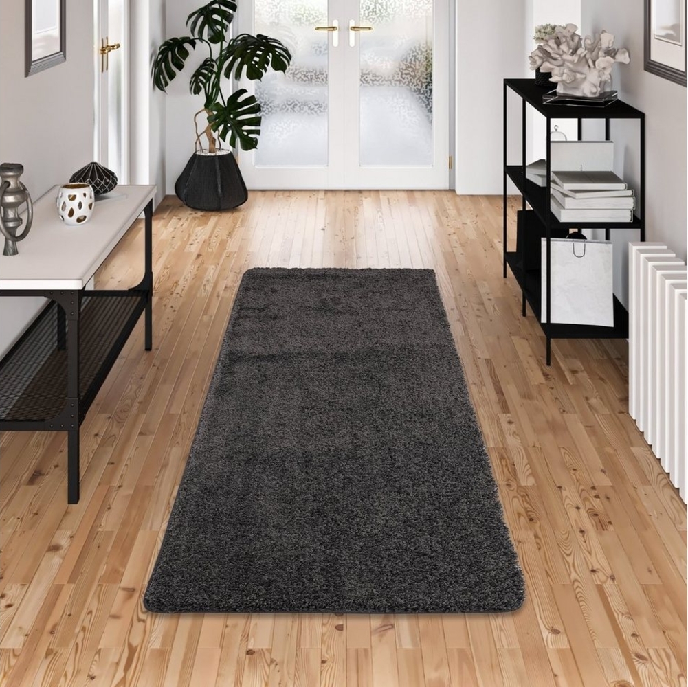 Snapstyle Hochflor-Teppich Luxus Hochflor Langflor Läufer Teppich Milano, Rechteckig, Höhe: 43 mm Bild 1