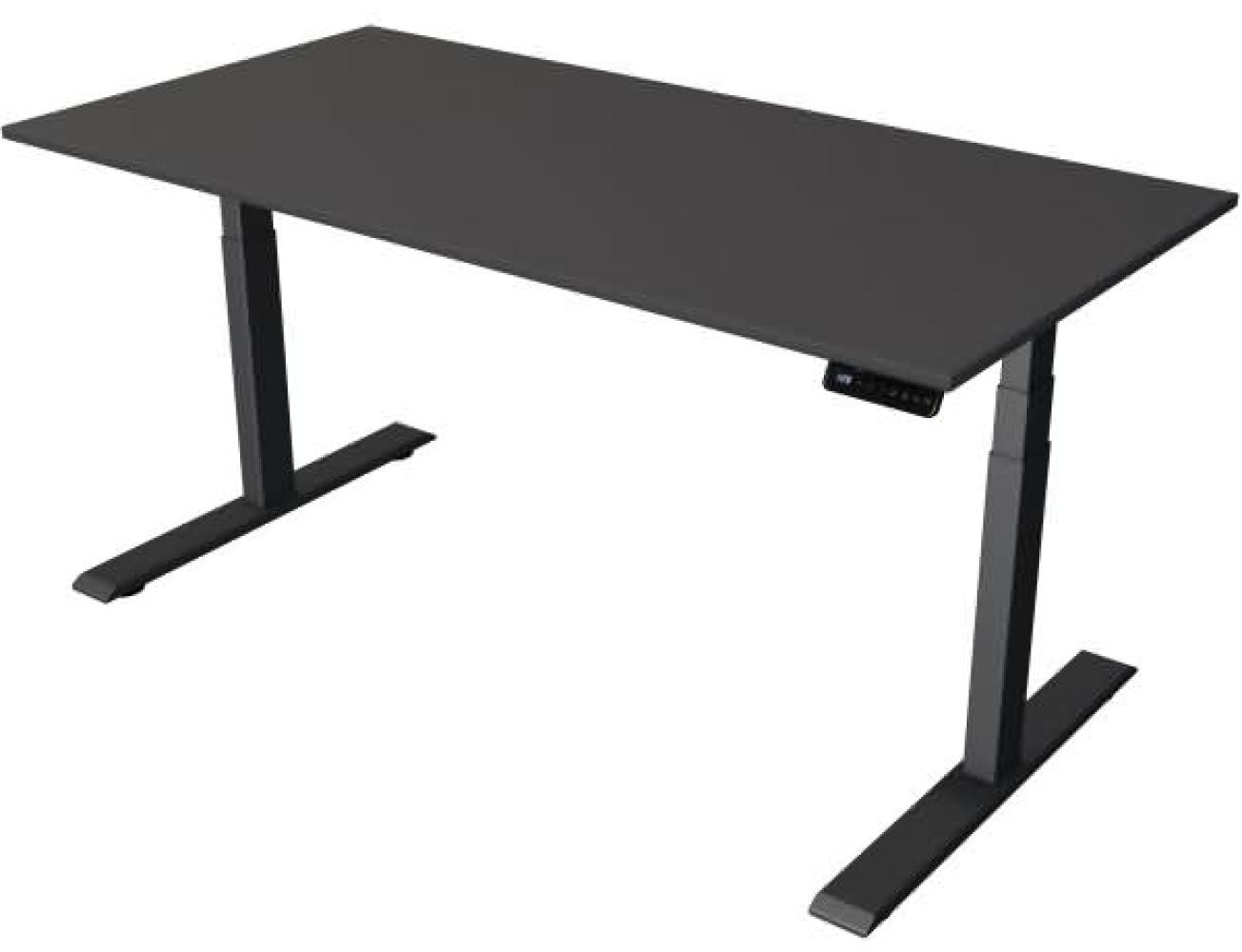 Kerkmann Steh-/Sitztisch Move 2 elektrisch Fuß anthrazit 160x80x63-127 Bild 1