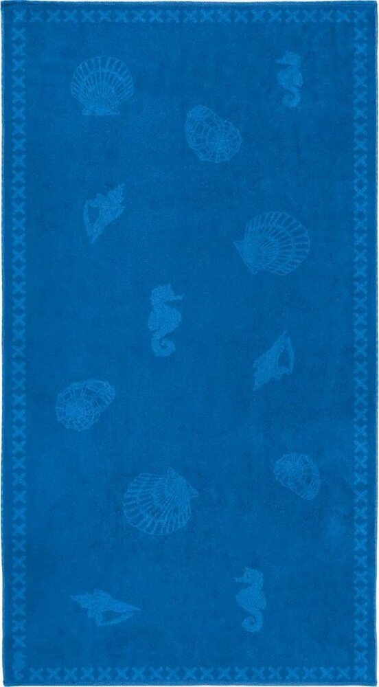 Seahorse Strandtuch Shells, Jacquard-Velours (1-St), mit Meeres Motiven Bild 1