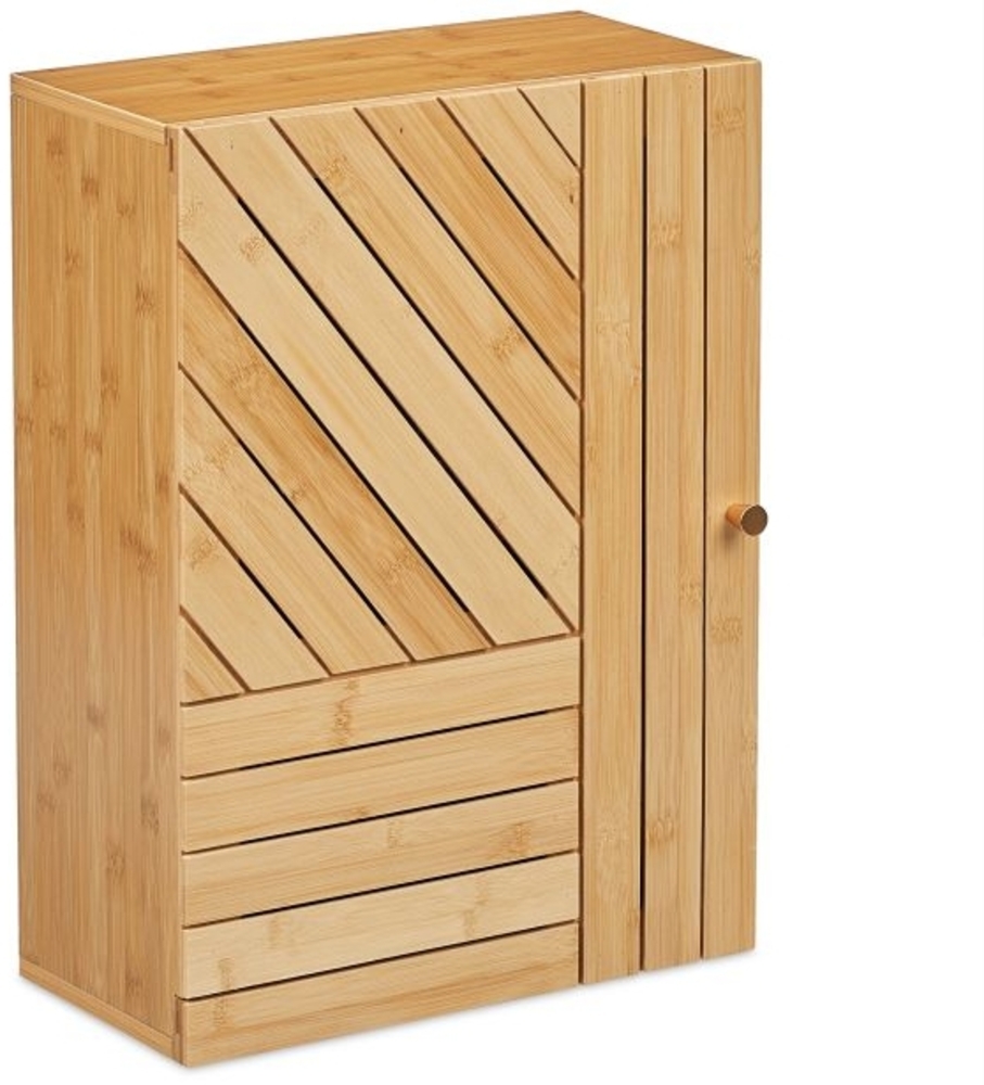 Bad Hängeschrank aus Bambus Bild 1