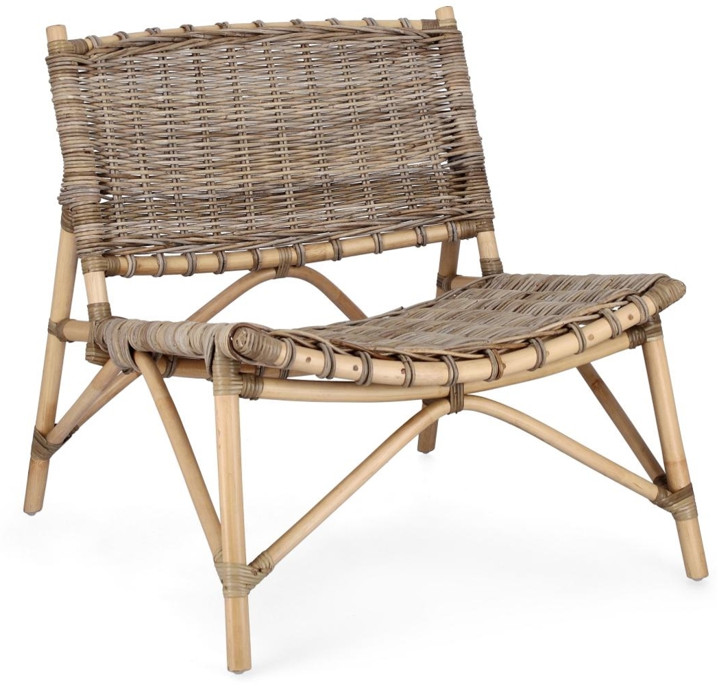 Sessel Tarifa aus Rattan, Natur Bild 1