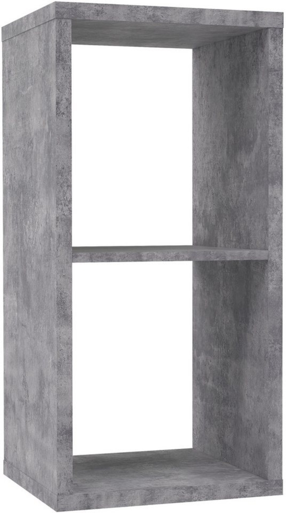 FORTE Mauro Regal, Holzwerkstoff, Grau, 39,5 x 72,8 x 32,9 cm Bild 1