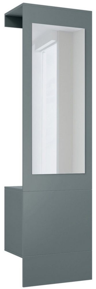 Vladon Garderoben-Set Carlton Neo, (Wandgarderobe aus Flur-Paneel, mit Spiegel, Kleiderstange & Wandschrank), Fjord Grün (52 x 193 x 35 cm) Bild 1