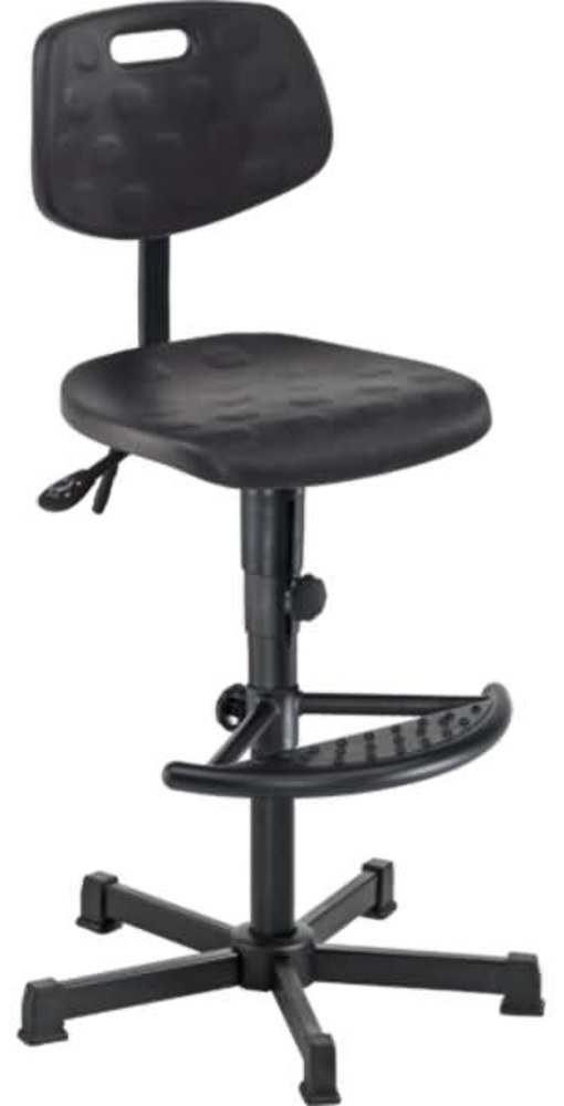 meychair Drehstuhl 2501 W2-H-PU-FS6 schwarz Bild 1