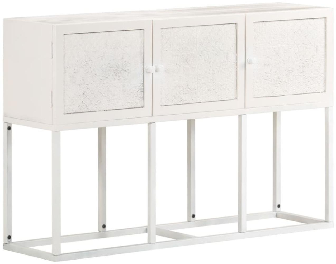 vidaXL Sideboard 115x30x76 cm Mango Massivholz [323582] Bild 1