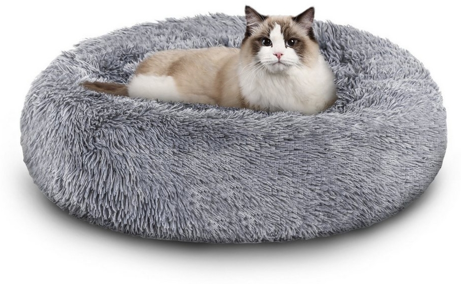 Clanmacy Tierbett Hundebett Hundekissen Weiches Katzenbett Schlafplatz 60-100cm Bild 1