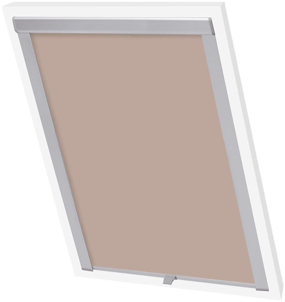 vidaXL Verdunkelungsrollo Beige C02 131251 Bild 1