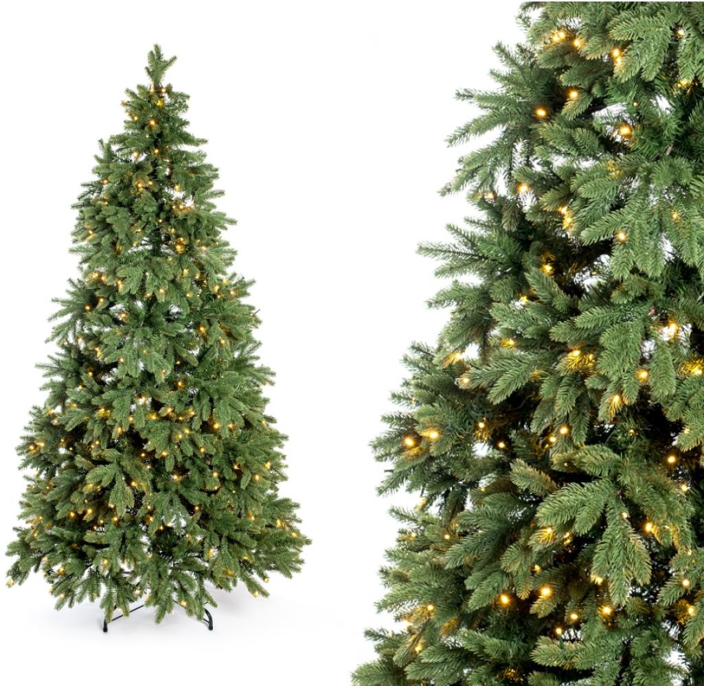 Evergreen Künstlicher Weihnachtsbaum Roswell Kiefer LED | Grün | 210 cm Bild 1