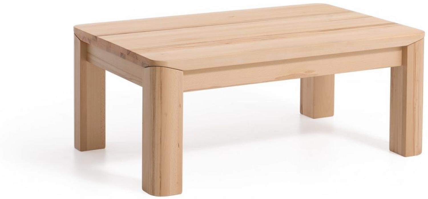 Couchtisch Tisch ANESE Kernbuche Massivholz 80x80 cm Bild 1