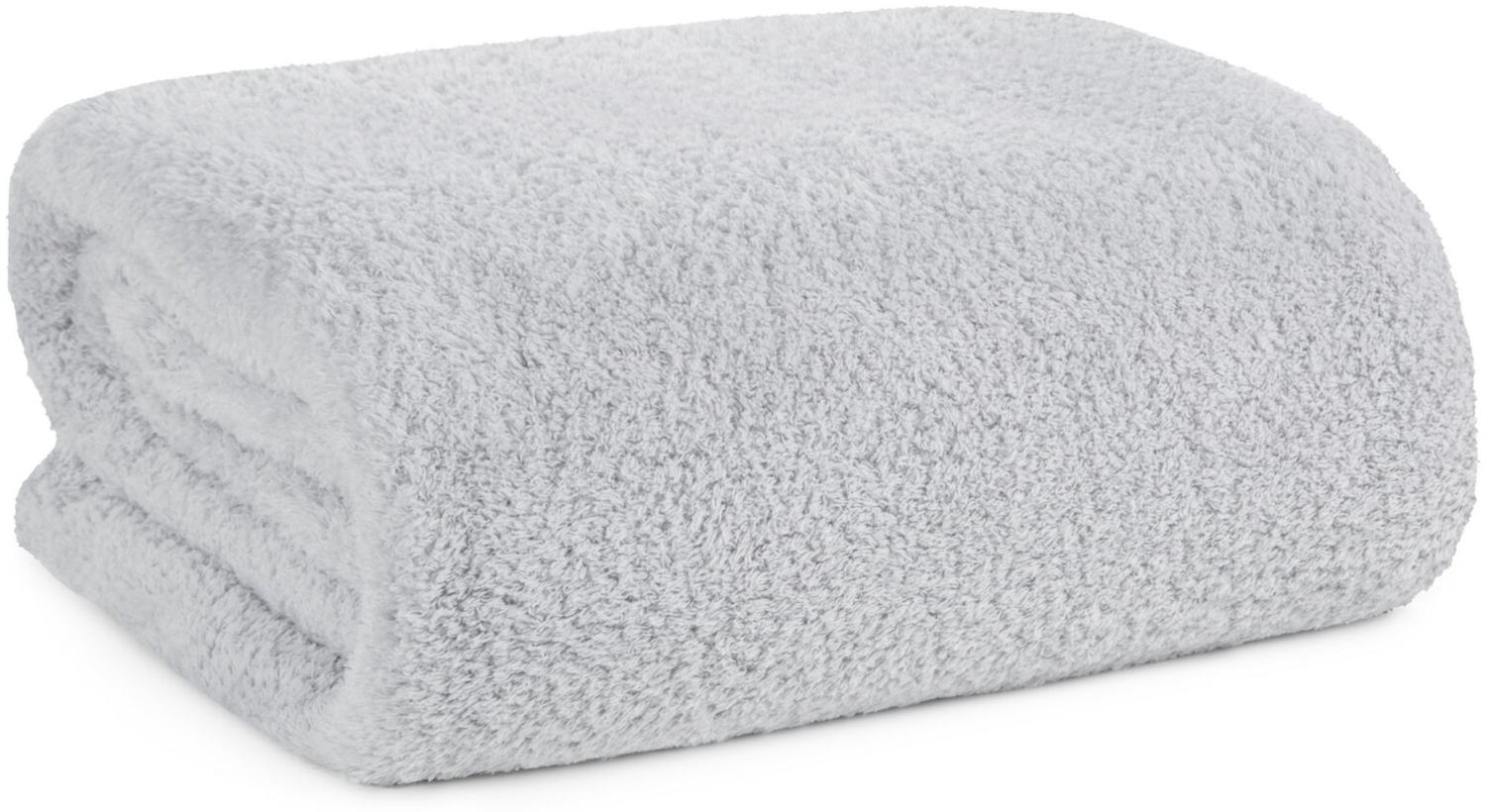 Dicke Wohndecke Kuscheldecke Sofadecke Tagesdecke Couchdecke Weiche Decke LORI silber 220x200 cm silber Bild 1