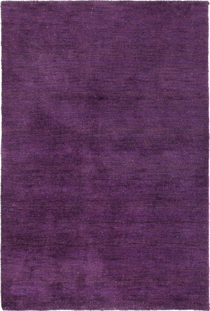 Morgenland Gabbeh Teppich - Loribaft Softy - 150 x 90 cm - lila Bild 1