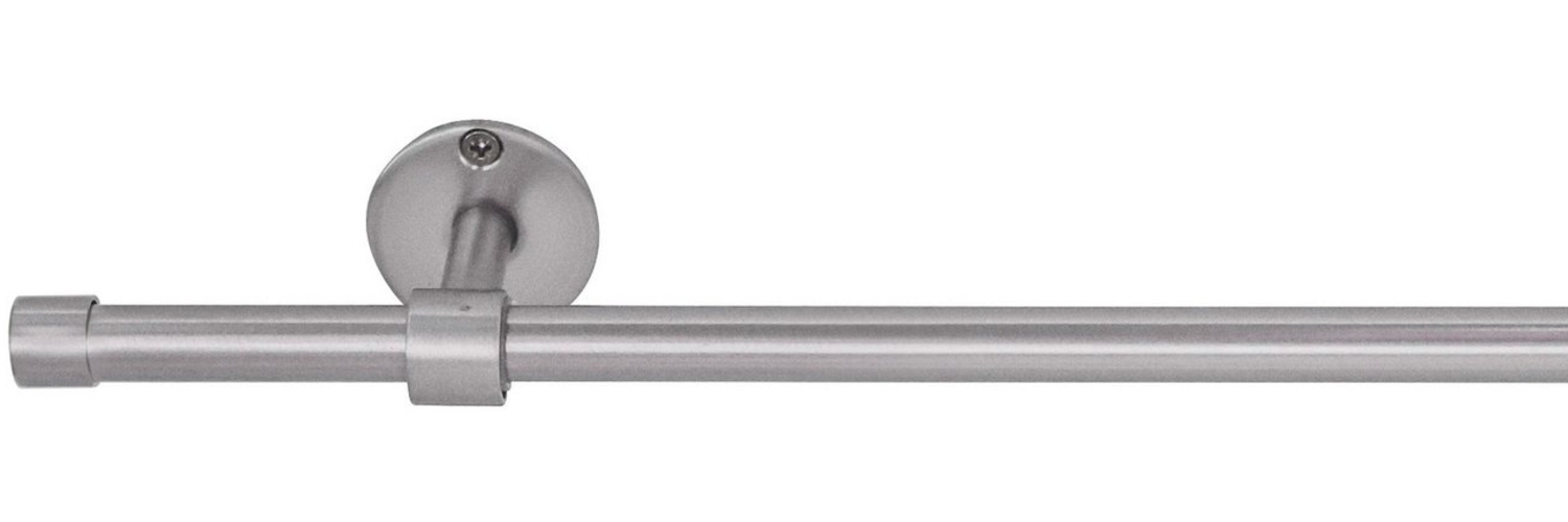 ondeco Gardinenstange Teleskopgarnitur Kappe Allrounder, Ø 19 mm, 1-läufig, auziehbar, Bohren, verschraubt Bild 1